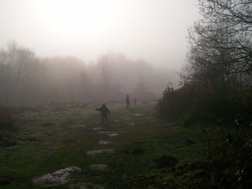 Boys lost in the mist